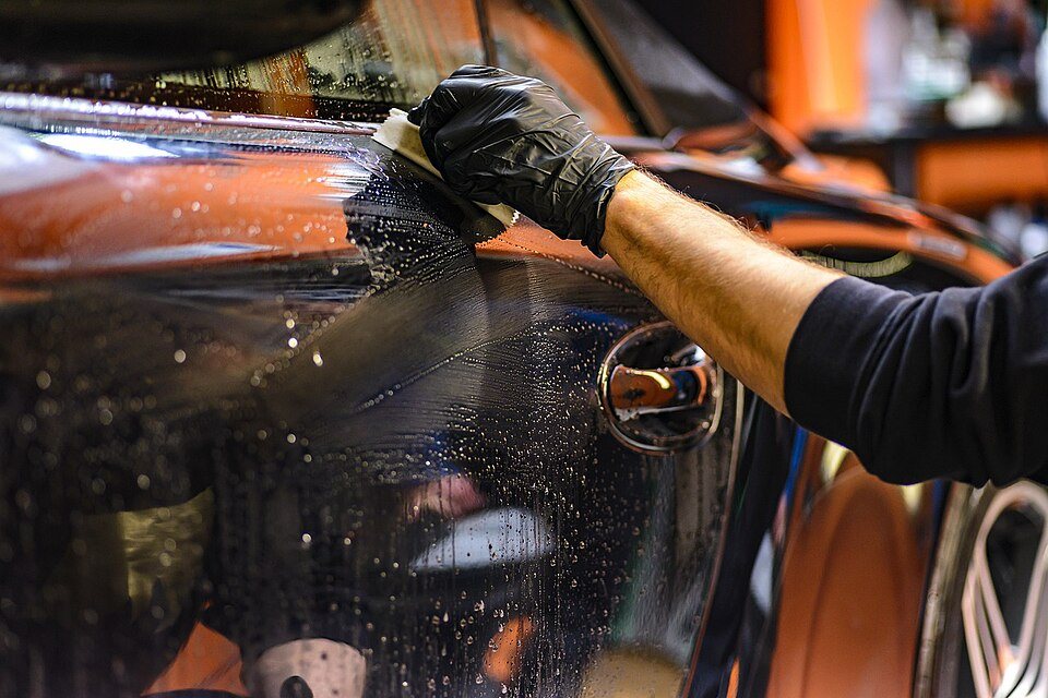 Stock photo representing car detailing businesses