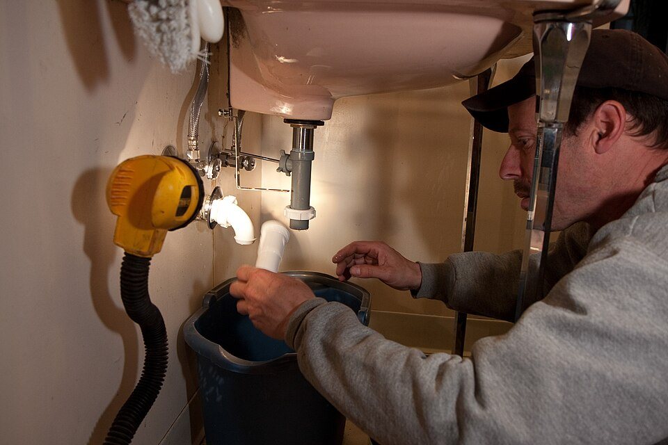 Stock photo representing plumbers